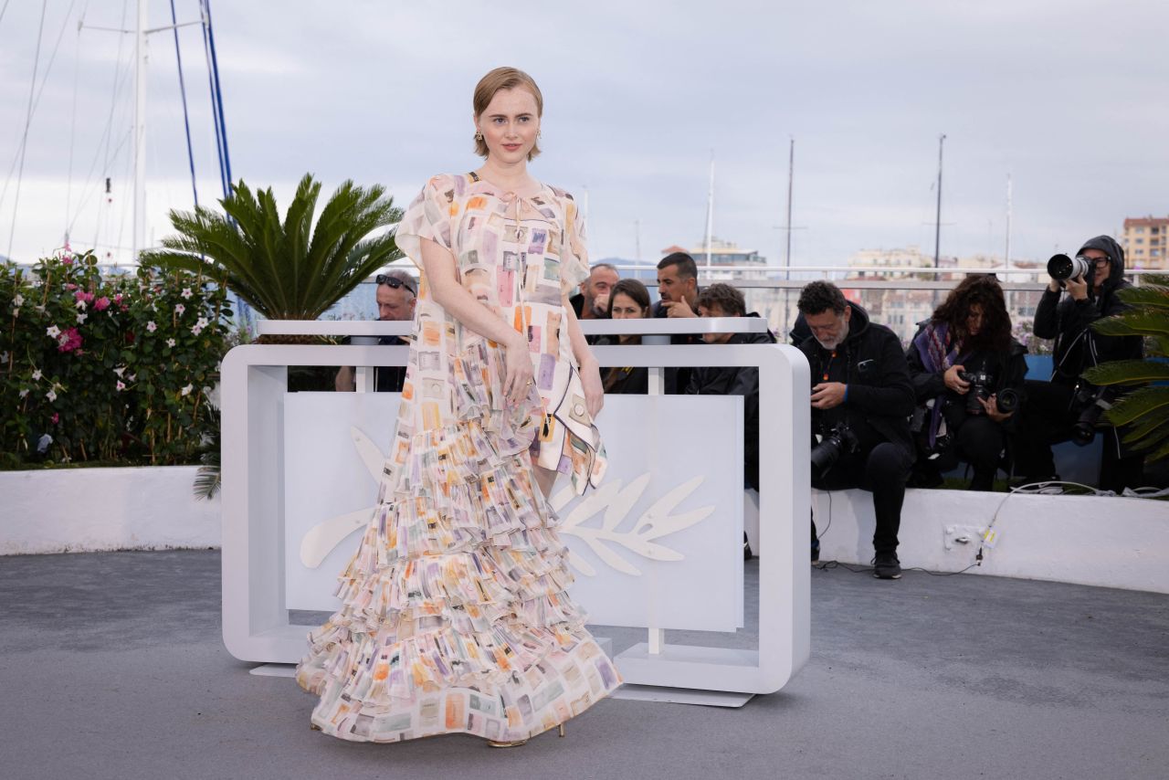 Elin Hall at Ljosbrot When The Light Breaks Photocall at Cannes Film Festival09